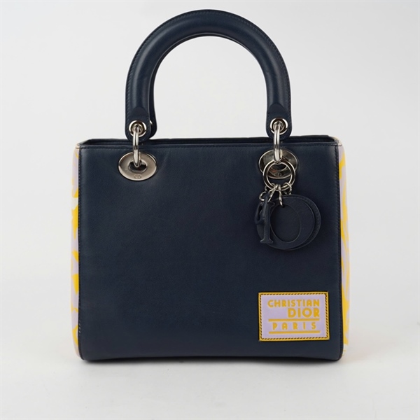 Túi Dior Lady xanh (32-MA-1125) szM (BQ) KG+
