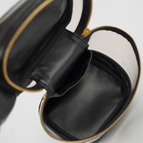 Túi Chanel Vanity đen sz15 +