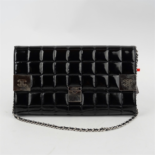 Túi Chanel ô vuông đen (6752136) sz28 +