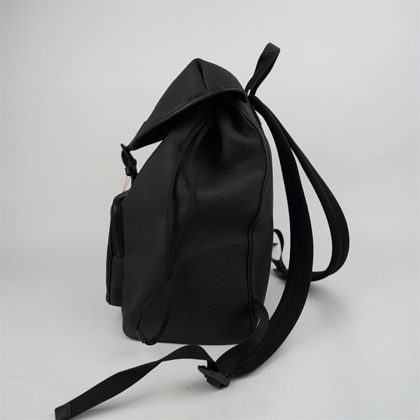 Balo LV hoa đen dập chìm (BQ) KG+