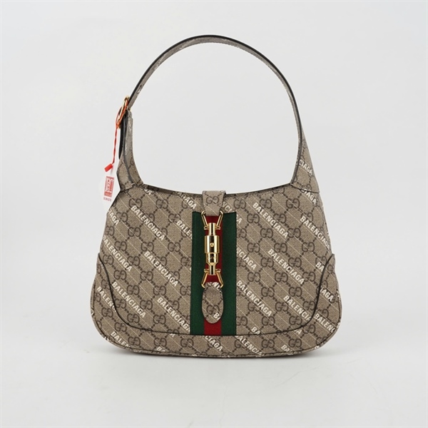 Túi GG Jackie 1961 xám (636706-520981) sz26 (BQ) KG+