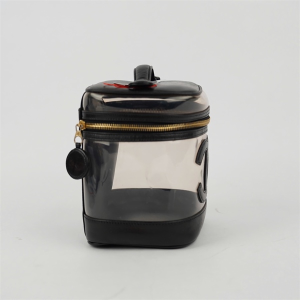 Túi Chanel Vanity đen sz15 +