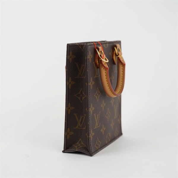 Túi LV Petit Sac Plat hoa nâu sz14 (BQ) KG+