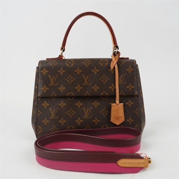 Túi LV Cluny hoa nâu (CA1159) sz25 (BQ) KG+