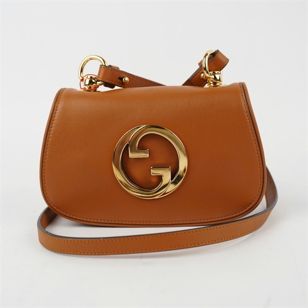 Túi GG Blondie nâu 2 strap (D038021178) sz21 (BQ) KG+
