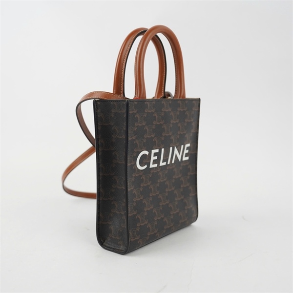 Túi Celine Handle nâu sz16 (BQ) KG+