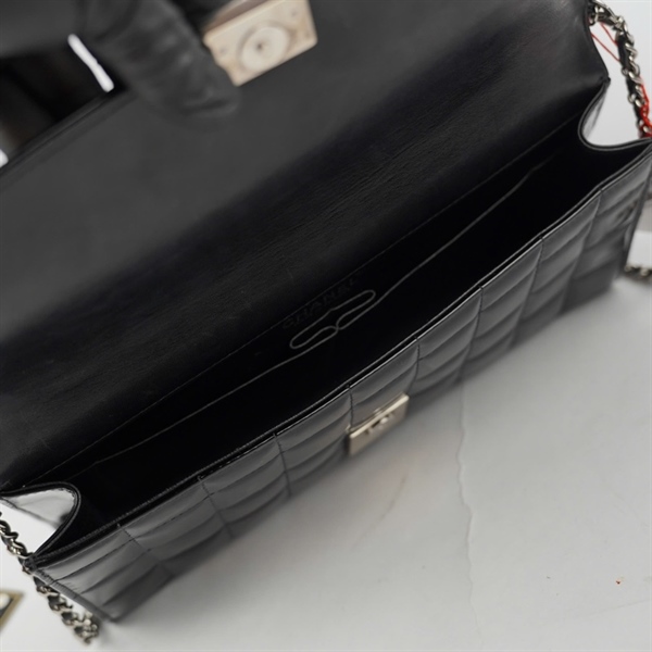 Túi Chanel ô vuông đen (6752136) sz28 +