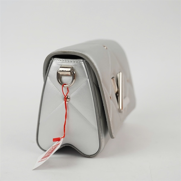 Túi LV Twist bạc 2 strap kèm gương sz18 (BQ) KG+