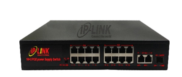 Switch 16 Cổng POE IP-Link IPL-16POE