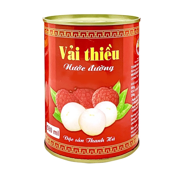 Vải ngâm Thanh Hà