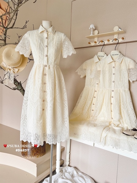 Váy tơ thêu 54237