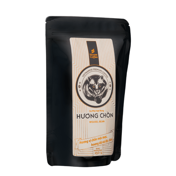 Weasel Coffee Powder - Silver - 60Ro:20Ar:20Mo Zip Bag