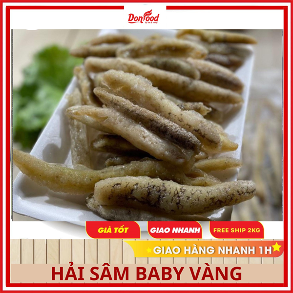 Hải sâm Baby 50/80 khay 500gr