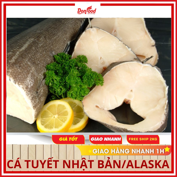 Khúc giữa cá tuyết đen Nhật Bản (350-550gr/khúc)