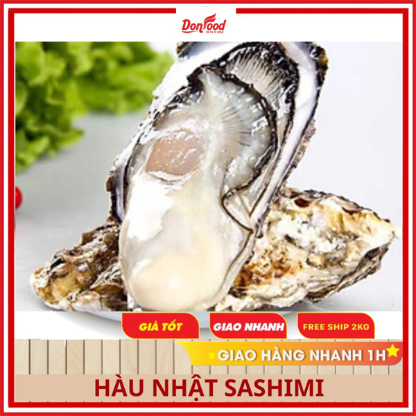 Hàu Nhật sashimi size 6-8con