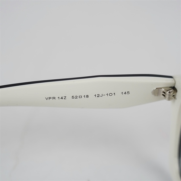 Kính Prada trắng VPR14Z (52-18-145) KG+