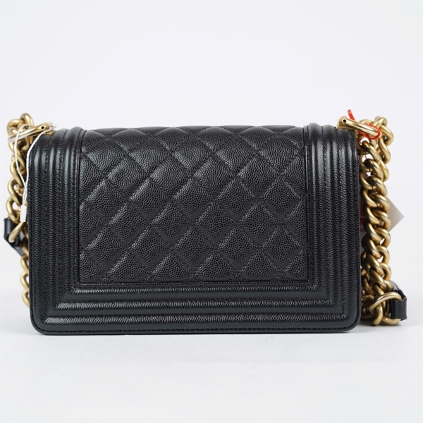 Túi Chanel Boy đen (29190578) sz20 (LTB) KG+