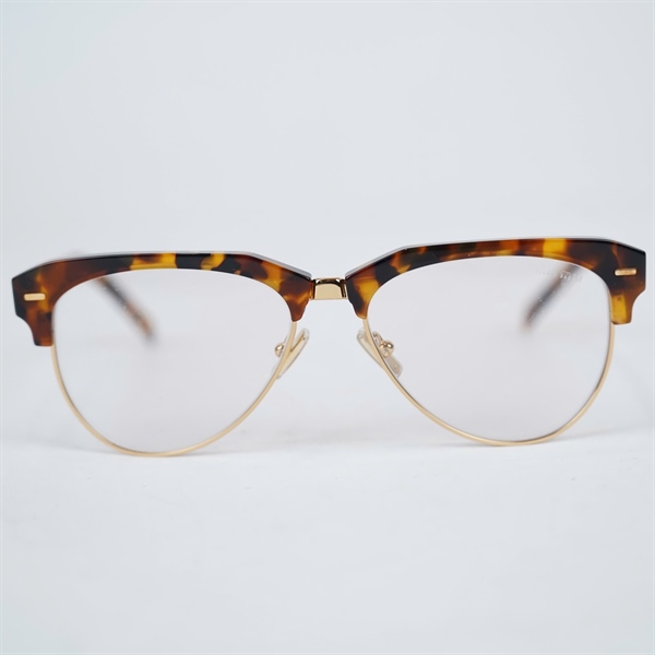 Kính Miu Miu mắt mèo màu đồi mồi SMU09Z (57-16-140) KG+