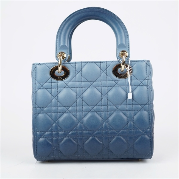 Túi Dior Lady xanh ombre (18-MA-1220) szS (LTB) KG+