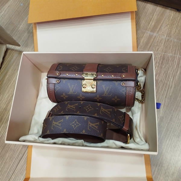 Túi LV Papillon Trunk hoa nâu sz20 +