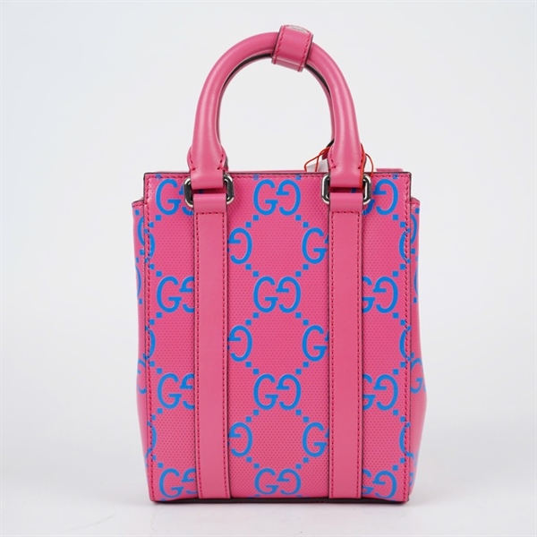 Túi GG Handle hồng (696010-520981) sz16 (LTB) KG+