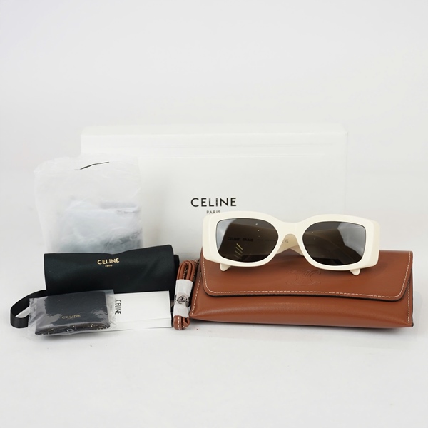 Kính Celine trắng CL40282U 25A (53-18-135) KG+