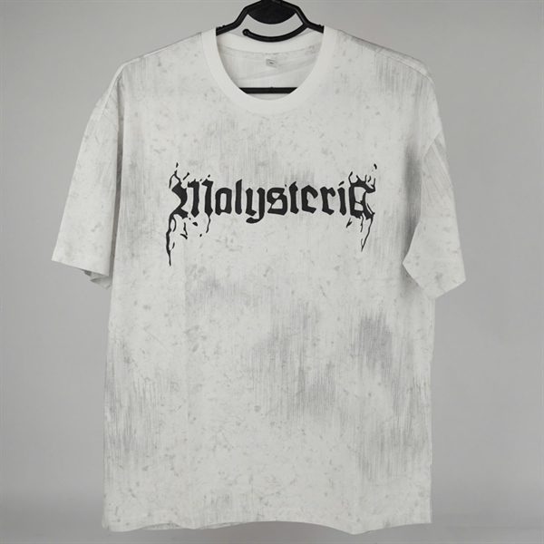 Áo thun loang in chữ malystccir 2XL KG+