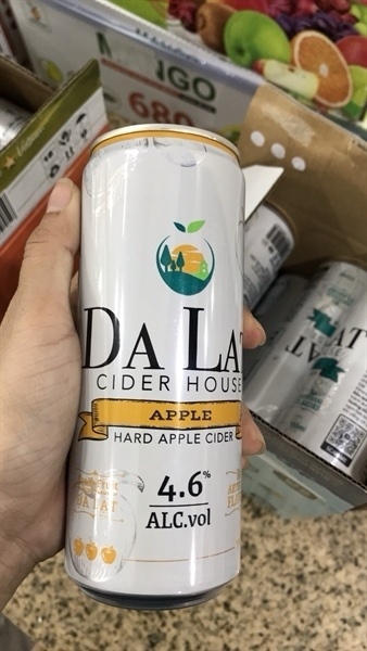 Bia Da Lat House vị táo 4.6% 330ml