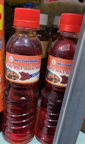 Dầu hạt điều màu Tuấn Phương