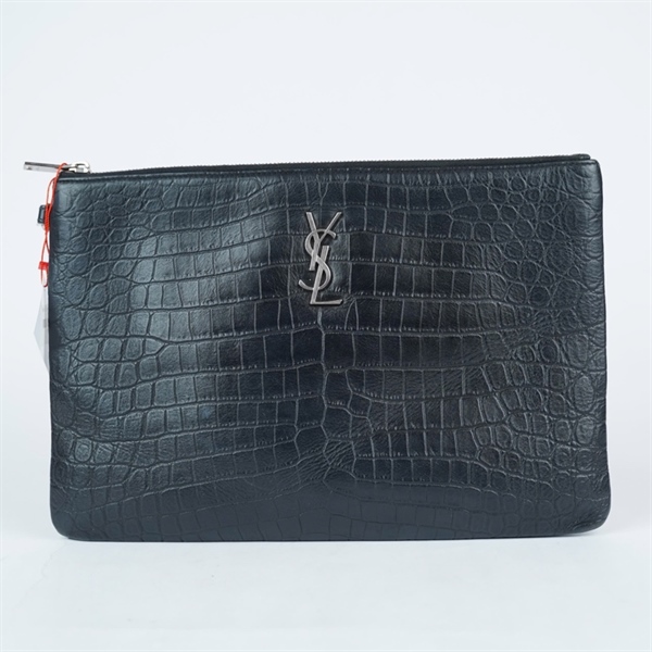 Túi YSL Clutch đen sz30 (BQ) KG+