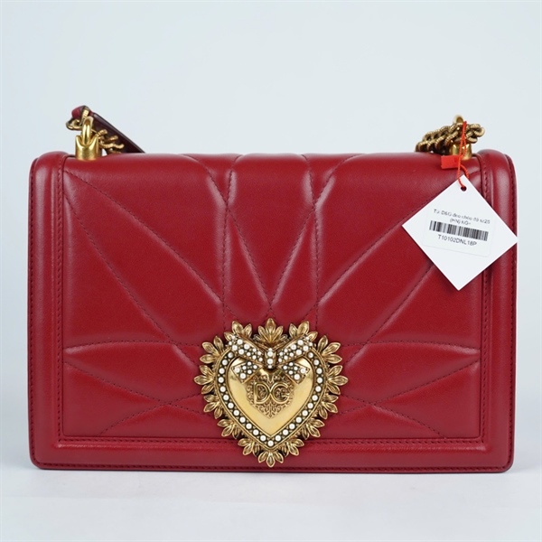 Túi D&G đeo chéo đỏ sz25 (HN) KG+