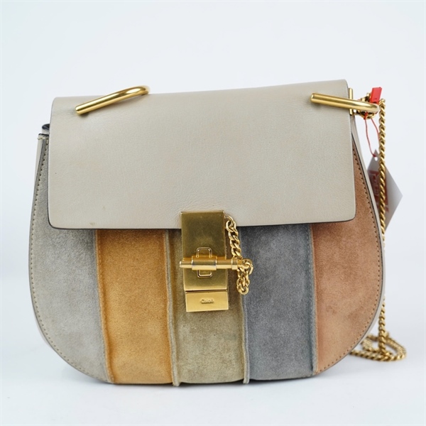 Túi Chloe ghi sáng kẻ sọc (03165765-9) sz22 (HN) KG+