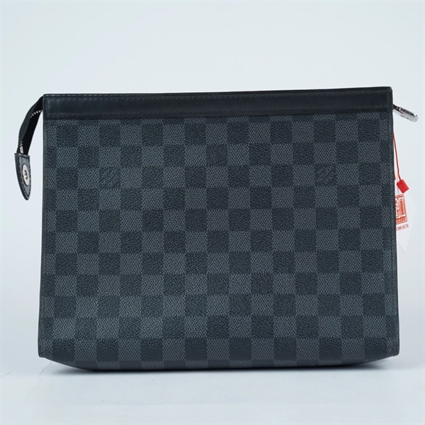 Túi LV Clutch ô vuông đen (TA0189) sz26 (BQ) KG+