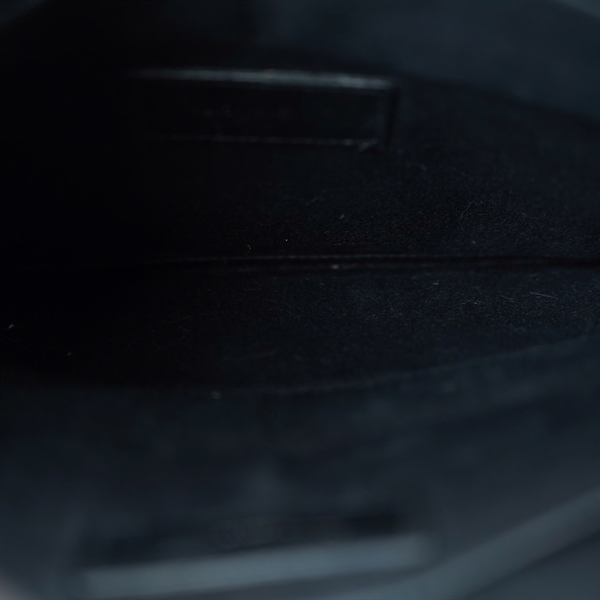 Túi YSL Clutch đen in chữ sz28 (BQ) KG+