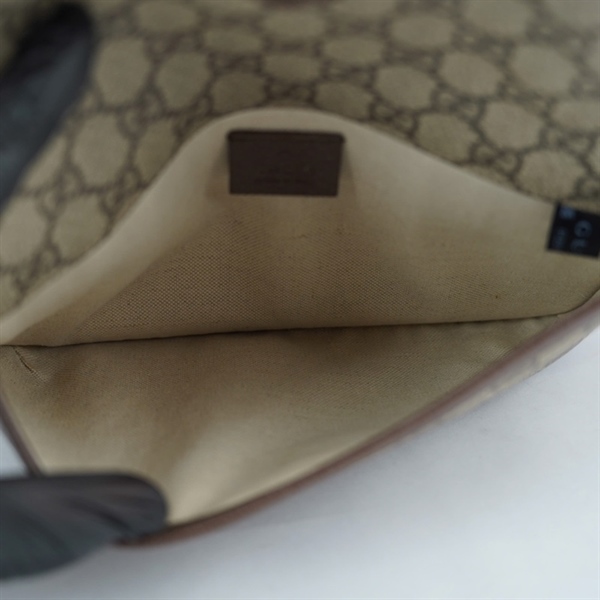 Túi GG đeo chéo xám (493930-203998) sz24 (BQ) KG+