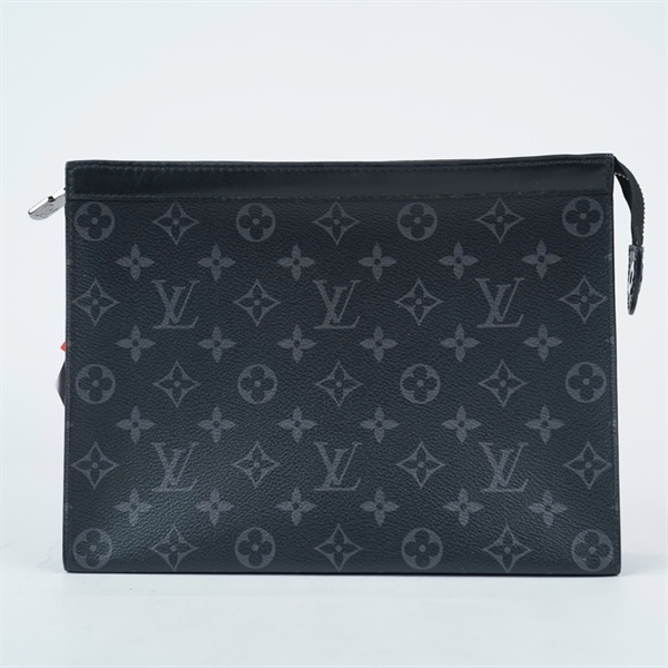 Túi LV Clutch hoa đen sz26 (BQ) KG+