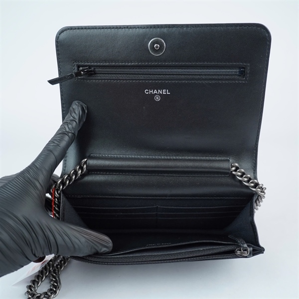 Túi Chanel Boy đen (J2J7TG79) sz19 KG+