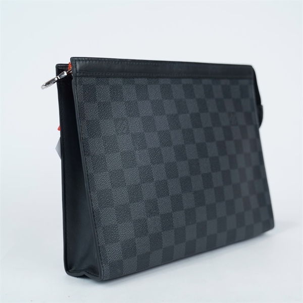 Túi LV Clutch ô vuông đen (TA0119) sz26 (BQ) KG+