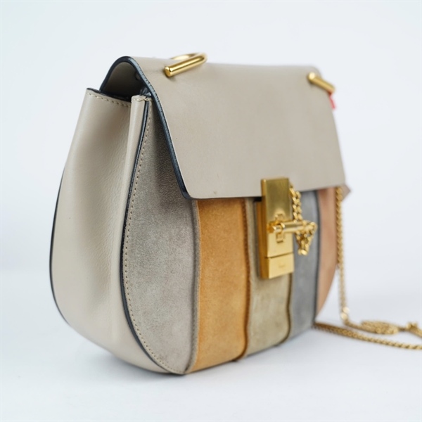 Túi Chloe ghi sáng kẻ sọc (03165765-9) sz22 (HN) KG+