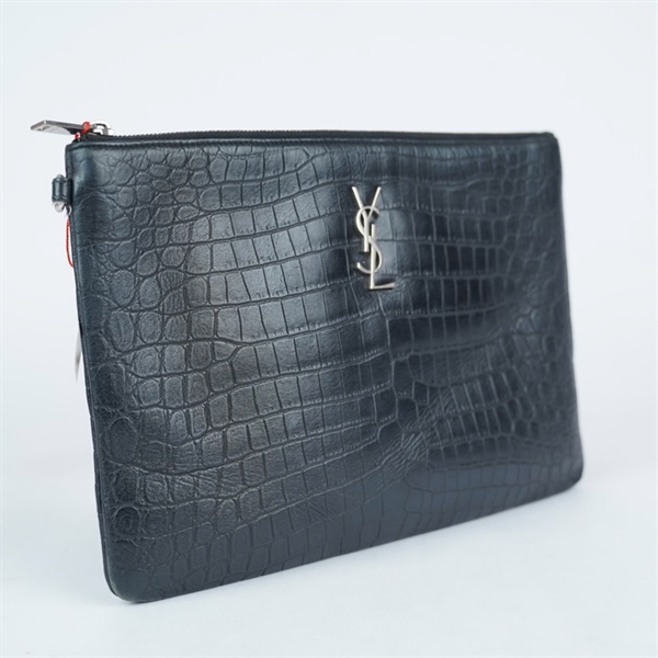 Túi YSL Clutch đen sz30 (BQ) KG+