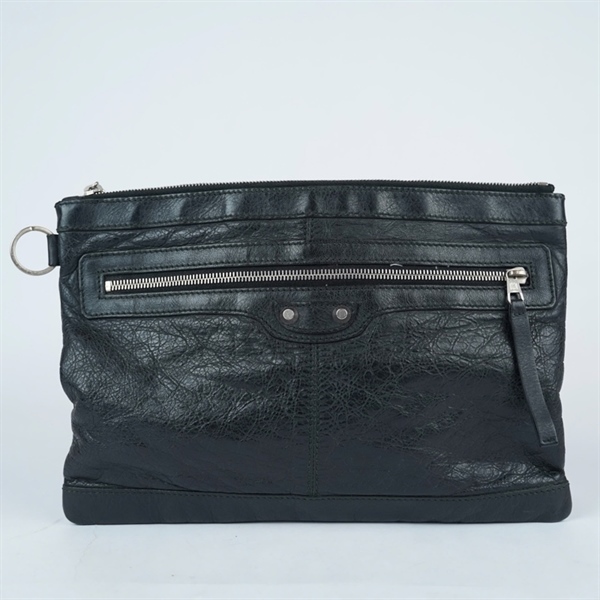 Túi Balenciaga Clutch đen (273022-1000) sz32 (BQ) KG+