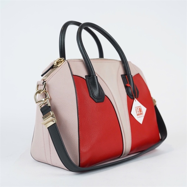 Túi Givenchy Handle đỏ phối hồng sz27 (BQ) KG+