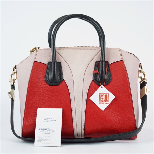 Túi Givenchy Handle đỏ phối hồng sz27 (BQ) KG+