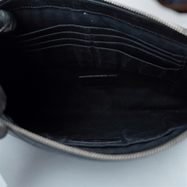 Túi YSL Clutch đen sz30 (BQ) KG+