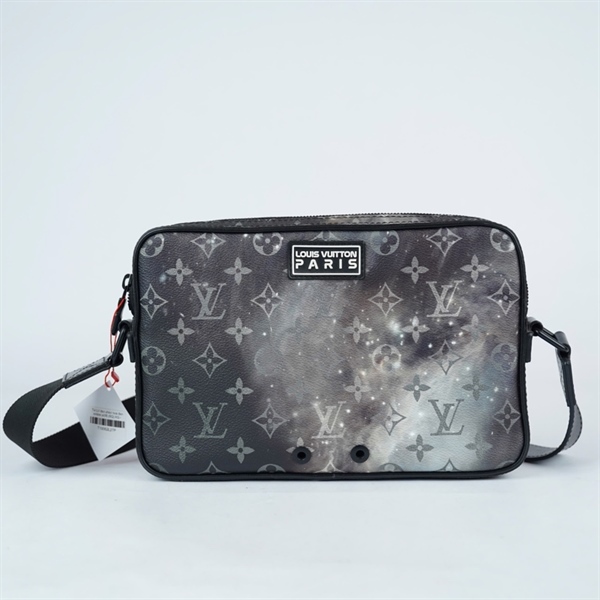 Túi LV đeo chéo hoa đen ombre sz26 (BQ) KG+