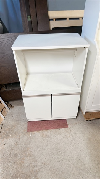 Tủ bếp thấp 2 cánh 1 ngăn kéo trắng nitori