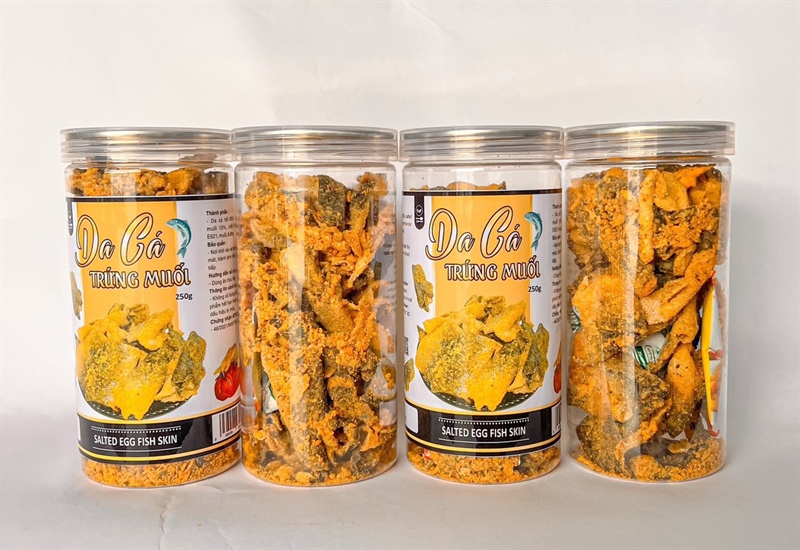 Da cá trứng muối 250g