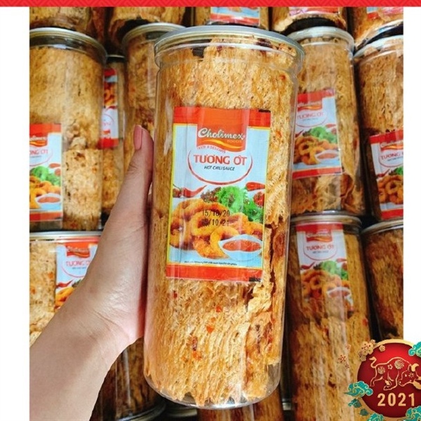 Mực cán tẩm vị 200g