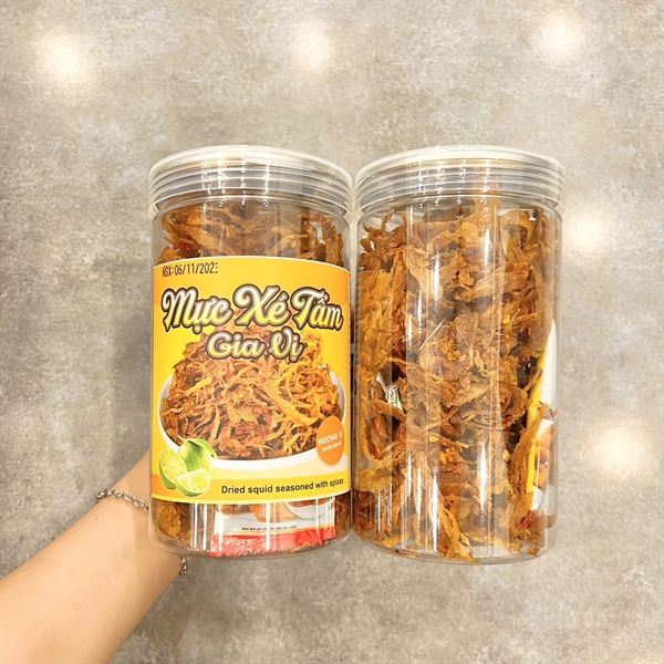 Mực xé tẩm gia vị 250g