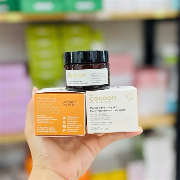 (VAT) COCOON Mặt nạ nghệ Hưng Yên 30ML